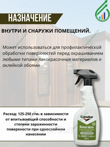 Средство Biotol Aktiv Condor 0.5л фото 5