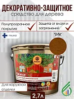 Декоративно-защитное средство для дерева Eskaro Aura Balance тик 0,9л