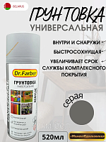 Грунтовка-аэрозоль Dr.Farber акриловая Черная